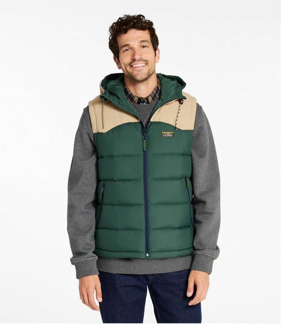 Men's Mountain Classic Hooded Down Vest | L.L.Bean Popular