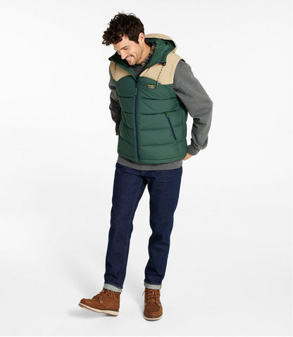 Men's Mountain Classic Hooded Down Vest | L.L.Bean Popular
