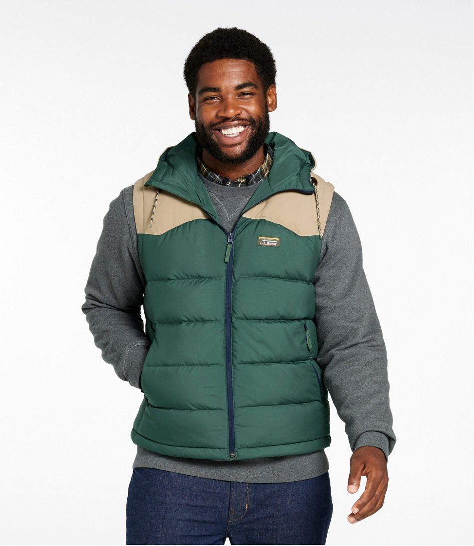 Men's Mountain Classic Hooded Down Vest | L.L.Bean Popular
