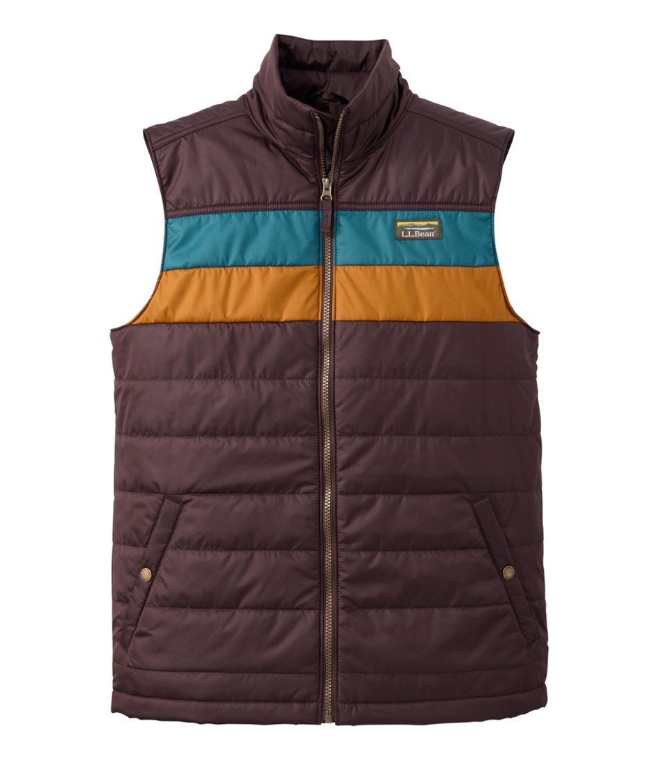 Men's Mountain Classic Puffer Vest, Colorblock | L.L.Bean Best Seller