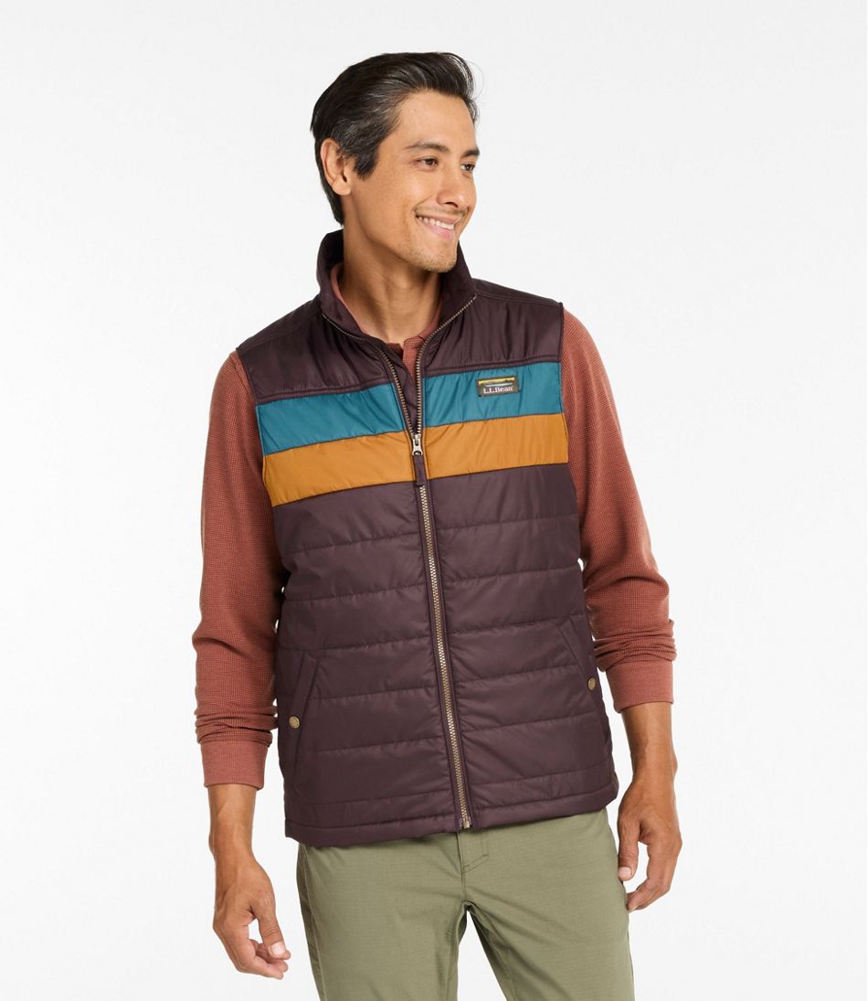 Men's Mountain Classic Puffer Vest, Colorblock | L.L.Bean Best Seller