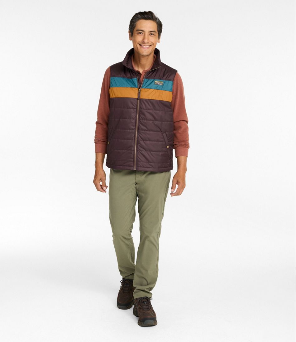 Men's Mountain Classic Puffer Vest, Colorblock | L.L.Bean Best Seller