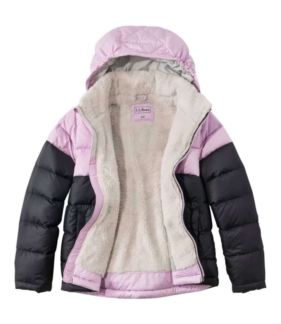 Kids' Bean's Down Jacket, Colorblock | L.L.Bean Signature
