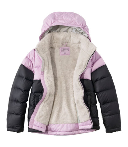 Kids' Bean's Down Jacket, Colorblock | L.L.Bean Signature