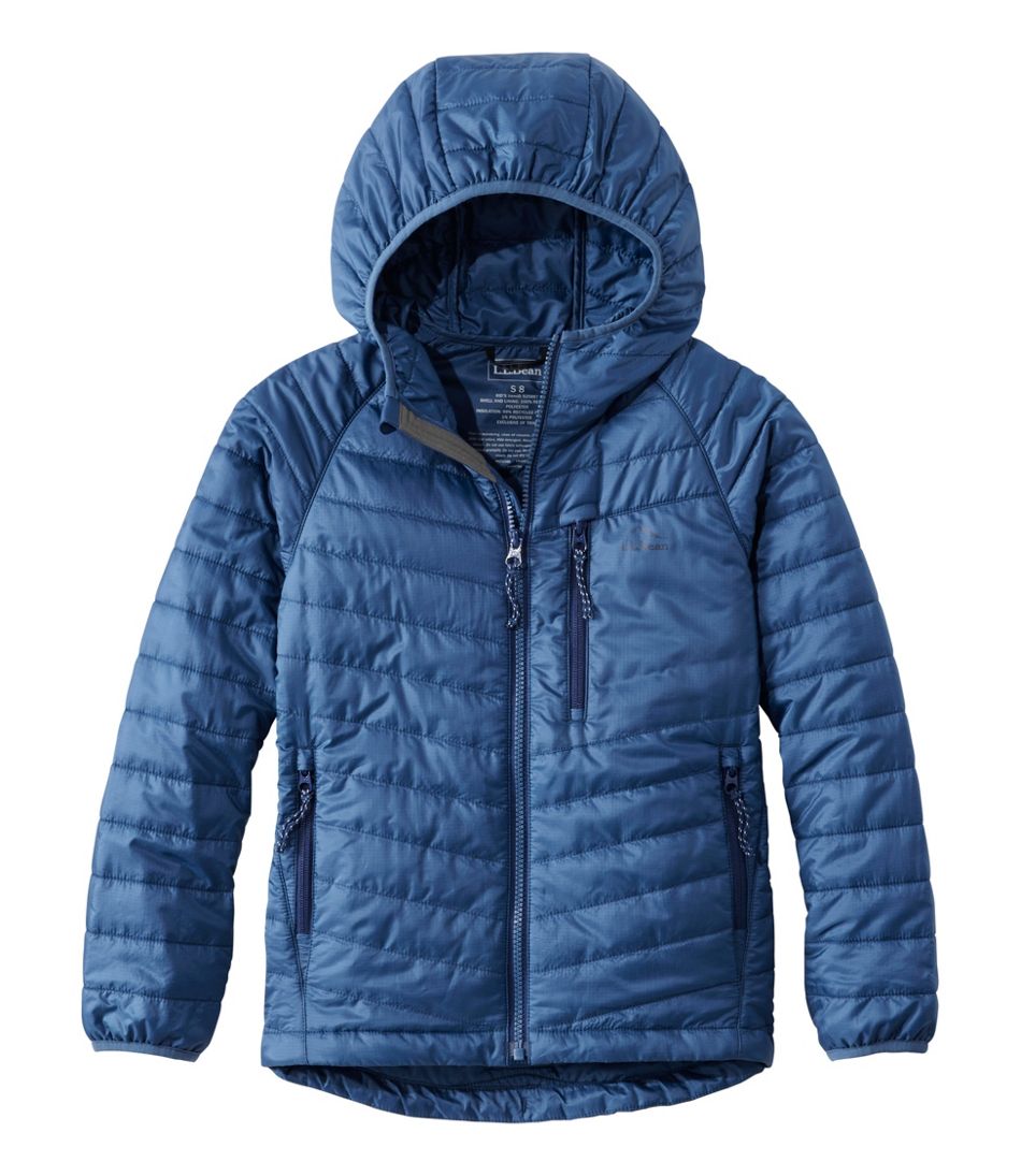 Kids' PrimaLoft Packaway Hooded Jacket | L.L.Bean Classic