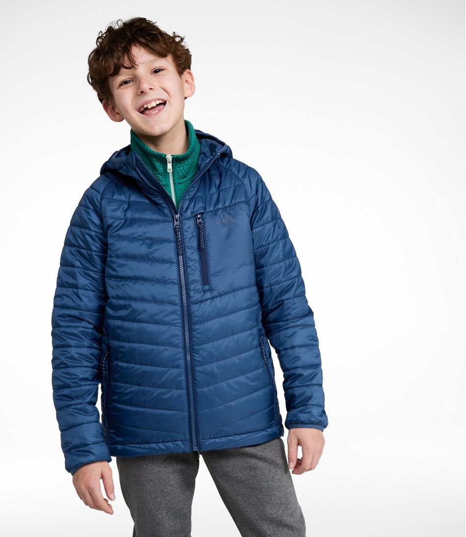 Kids' PrimaLoft Packaway Hooded Jacket | L.L.Bean Classic