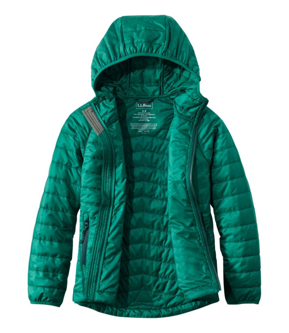 Kids' PrimaLoft Packaway Hooded Jacket | L.L.Bean Classic