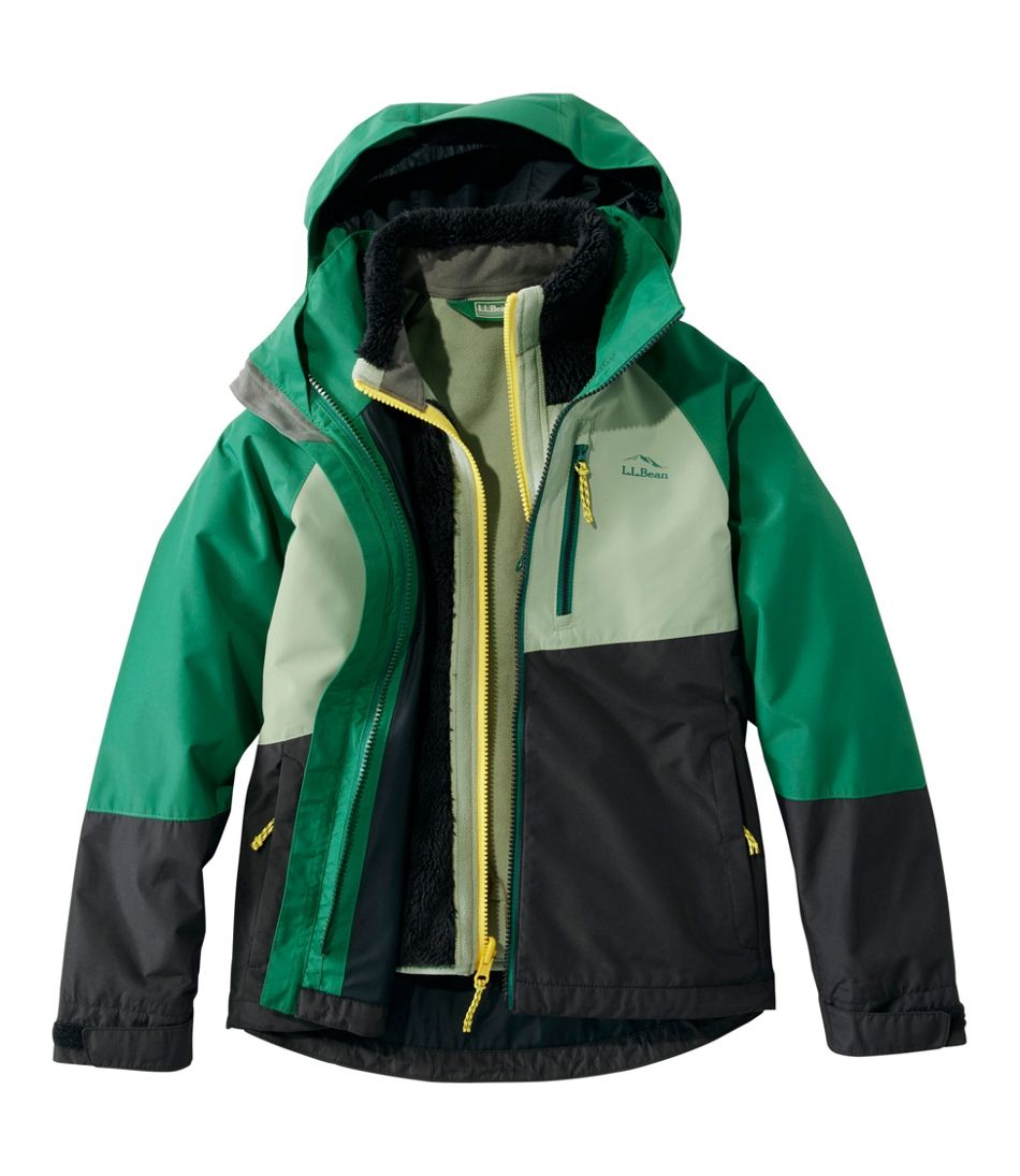 Kids' Fleece-Lined 3-in-1 Jacket | L.L.Bean Value