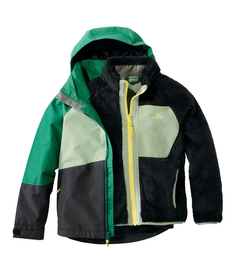 Kids' Fleece-Lined 3-in-1 Jacket | L.L.Bean Value