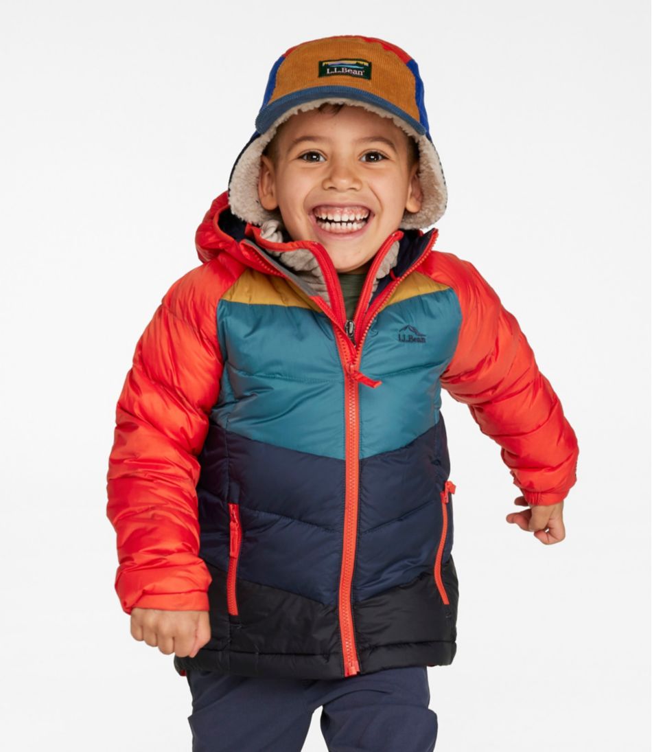 Kids' Ultralight 650 Down Jacket, Colorblock | L.L.Bean Essential