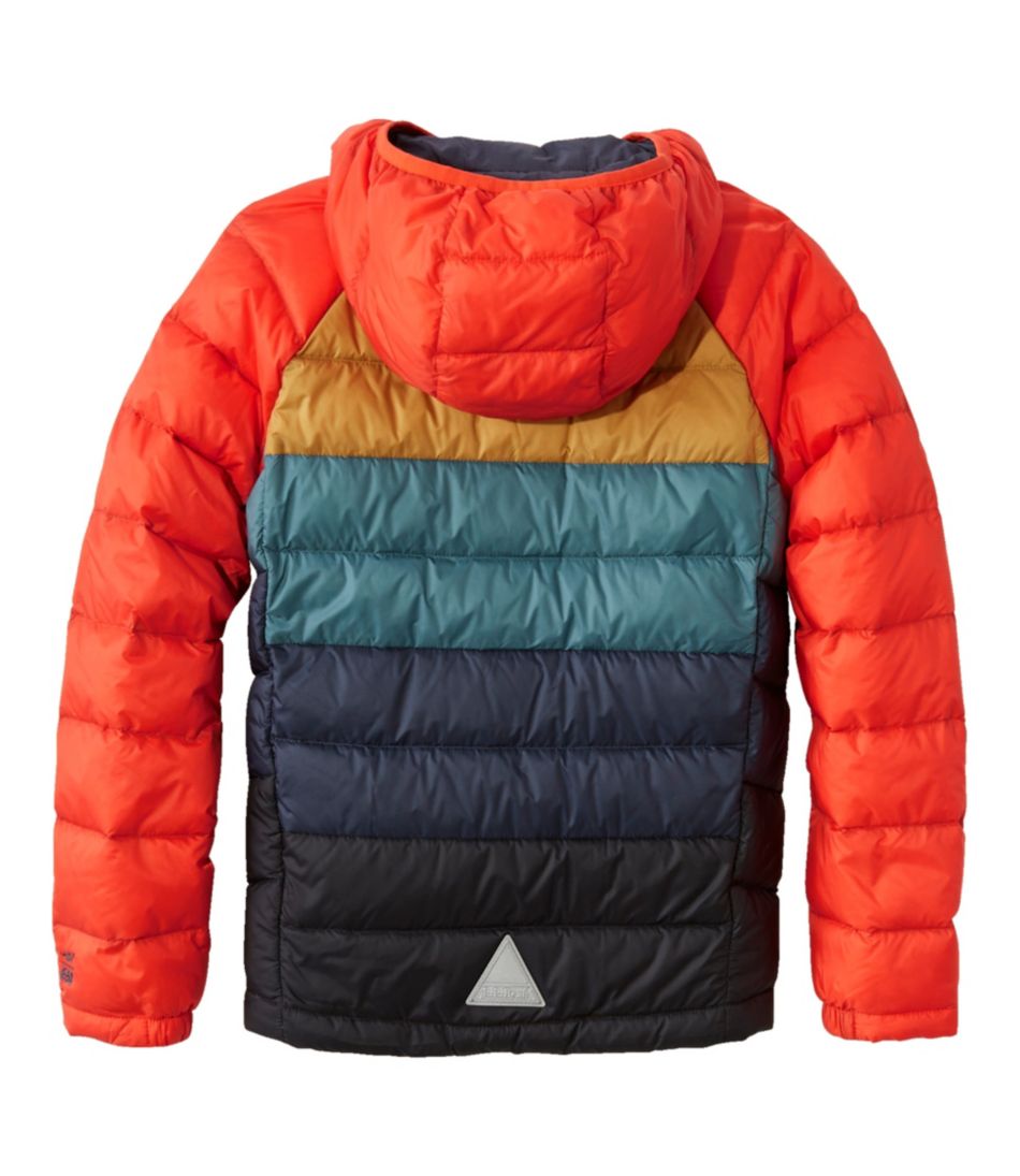 Kids' Ultralight 650 Down Jacket, Colorblock | L.L.Bean Essential
