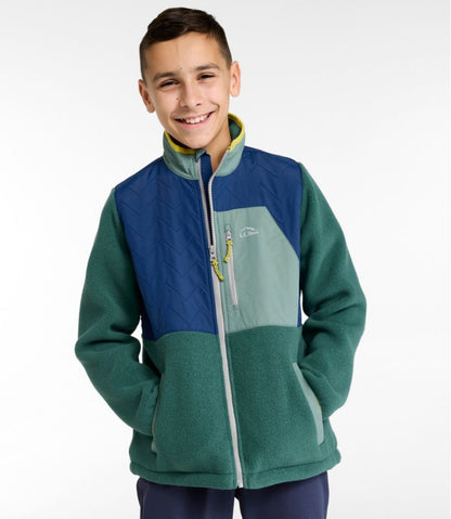 Kids' Mountain Classic Fleece Jacket, Mixed Media | L.L.Bean Latest