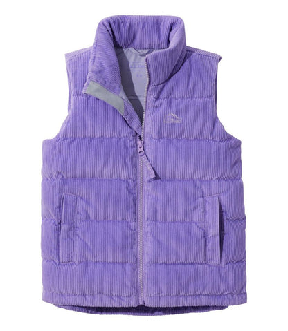 Kids' Bean's Down Corduroy Vest | L.L.Bean Trending
