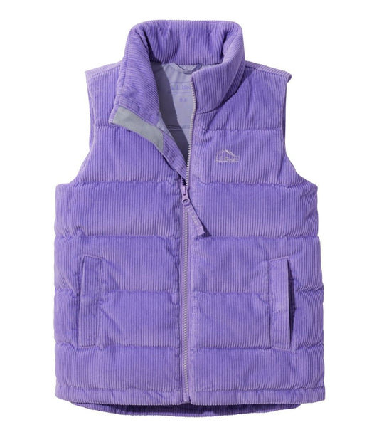 Kids' Bean's Down Corduroy Vest | L.L.Bean Trending