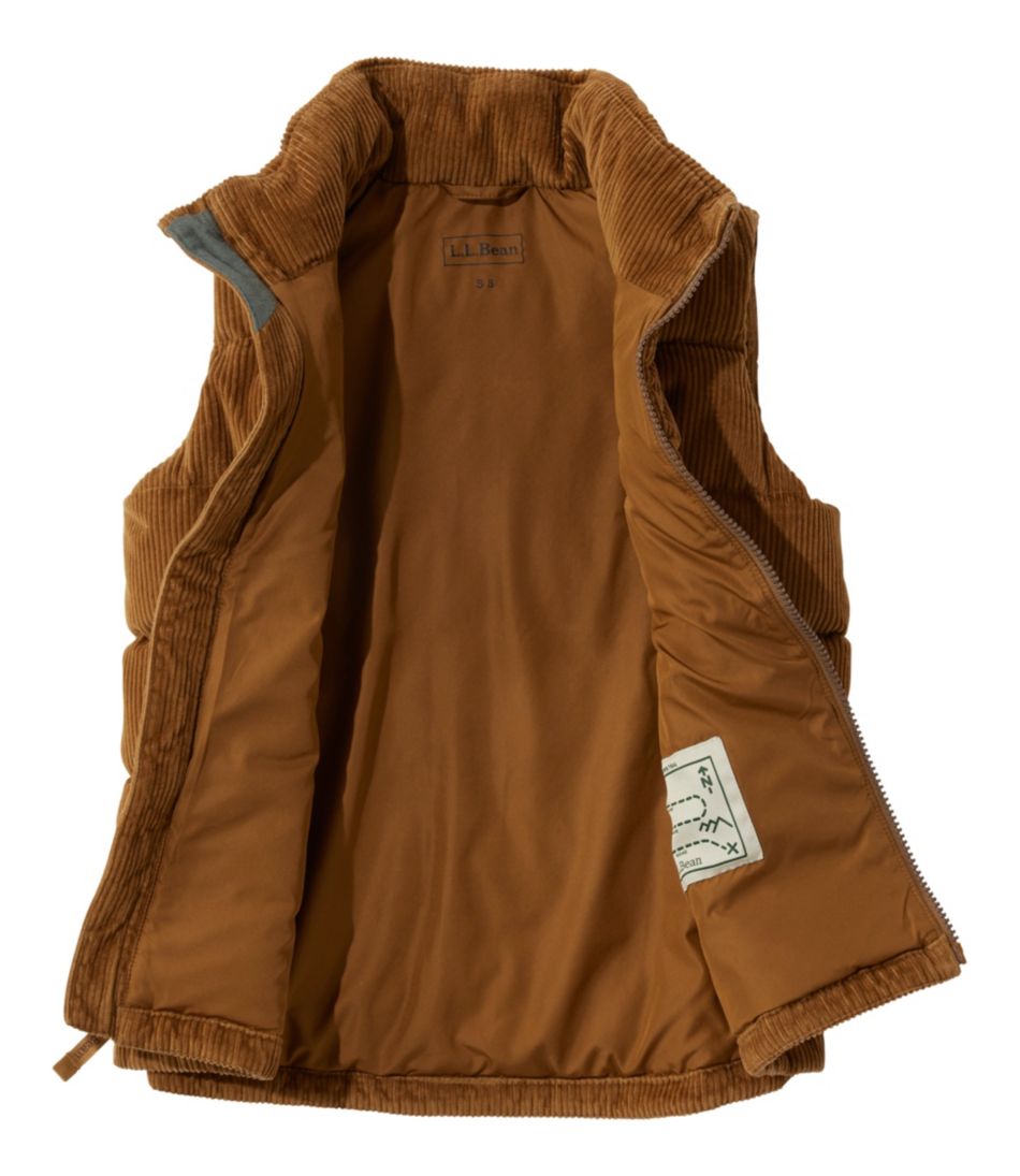 Kids' Bean's Down Corduroy Vest | L.L.Bean Trending