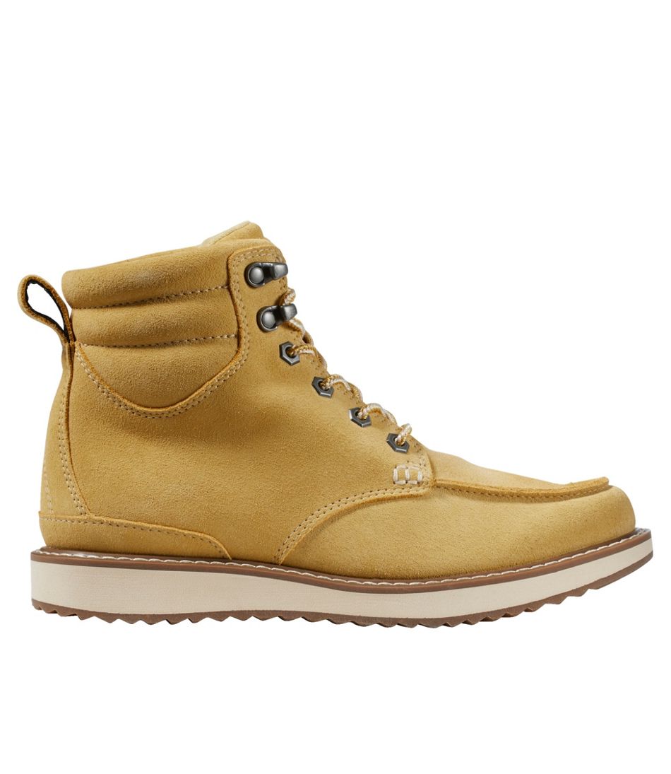 Women's Stonington Boots, Suede Moc-Toe | L.L.Bean Featured