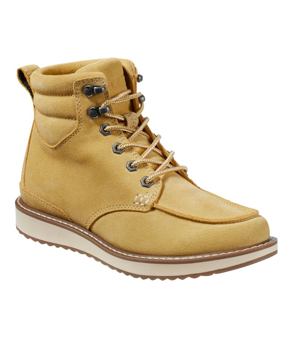 Women's Stonington Boots, Suede Moc-Toe | L.L.Bean Featured