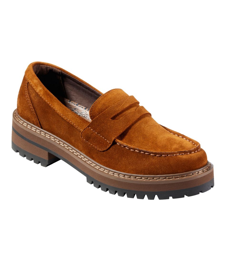 Women's Camden Hills Penny Loafers, Suede | L.L.Bean Popular