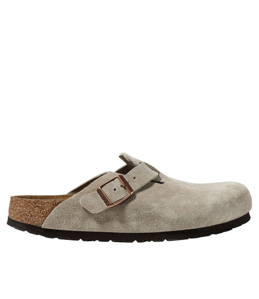 Women's Birkenstock Boston Clogs, Suede Soft Footbed | L.L.Bean Essential