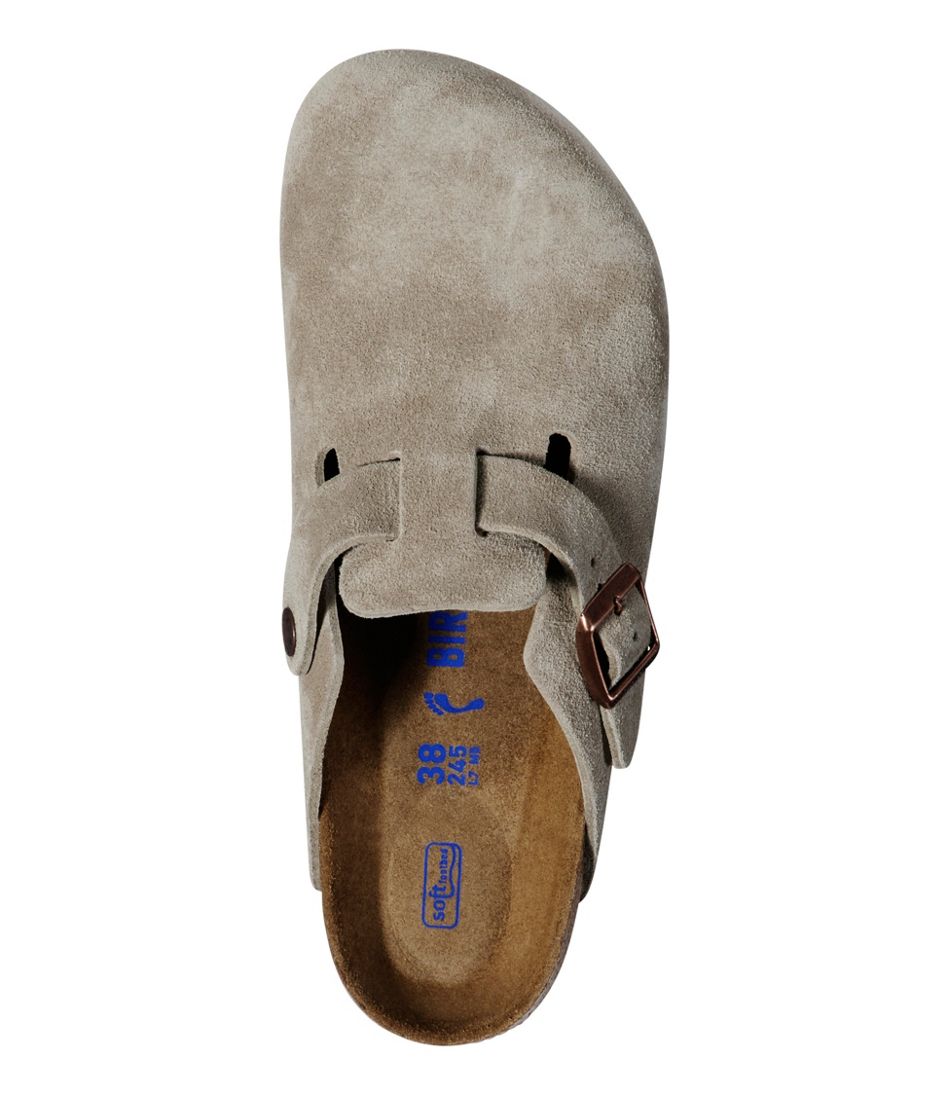 Women's Birkenstock Boston Clogs, Suede Soft Footbed | L.L.Bean Essential
