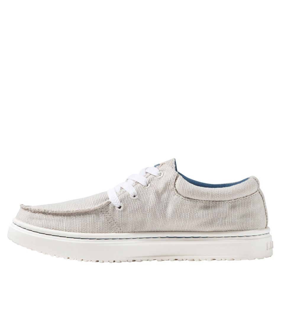 Women's Higgins Beach 4-Eye Lace-Up Shoes, Canvas | L.L.Bean Trending