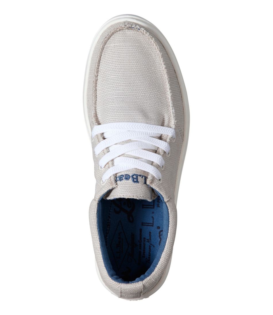 Women's Higgins Beach 4-Eye Lace-Up Shoes, Canvas | L.L.Bean Trending
