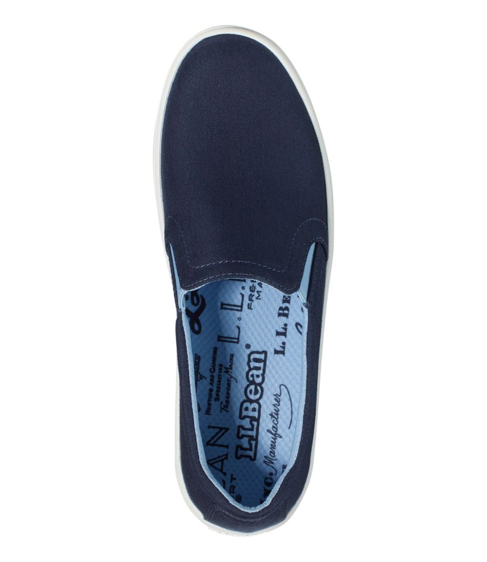 Women's Eco Bay Canvas Sneakers, Slip-On | L.L.Bean Recommended