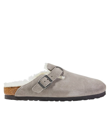 Women's Birkenstock Boston Clogs, Suede Shearling | L.L.Bean Classic