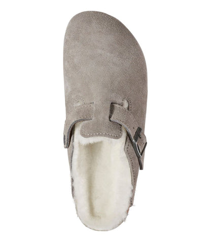 Women's Birkenstock Boston Clogs, Suede Shearling | L.L.Bean Classic