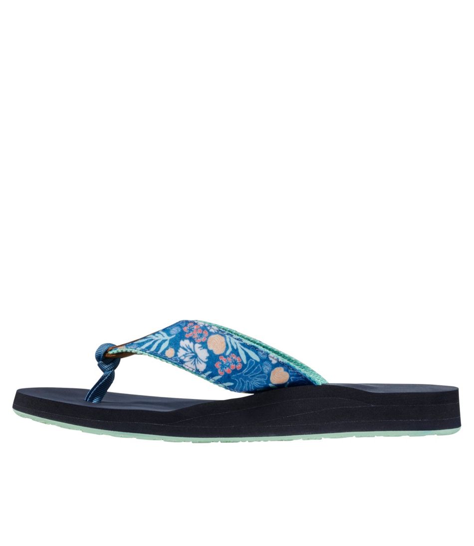 Women's Maine Isle Flip-Flops, Woven Print | L.L.Bean Featured