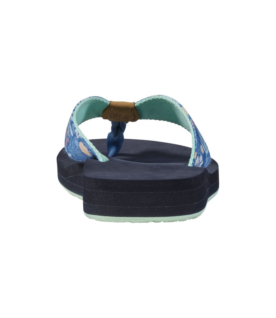 Women's Maine Isle Flip-Flops, Woven Print | L.L.Bean Featured
