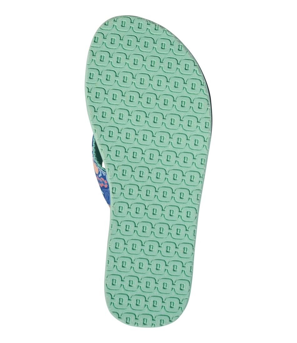 Women's Maine Isle Flip-Flops, Woven Print | L.L.Bean Featured