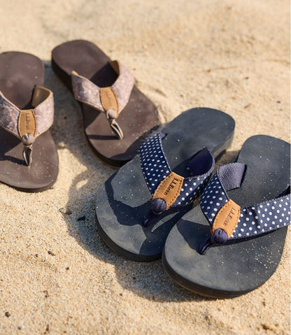 Women's Maine Isle Flip-Flops, Woven Print | L.L.Bean Featured