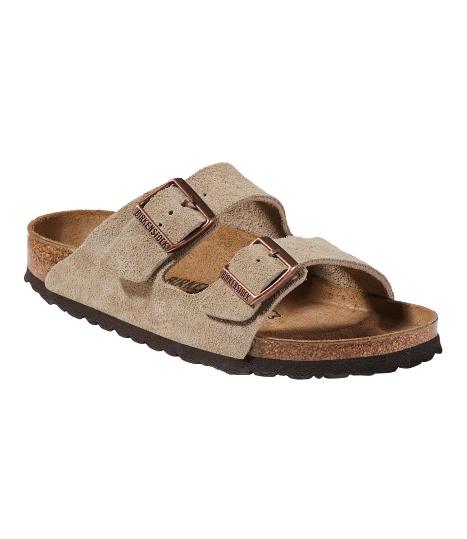 Women's Birkenstock Arizona Sandals, Suede, Classic Footbed | L.L.Bean Recommended