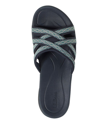 Women's Boothbay Slide Sandals, Print | L.L.Bean Value