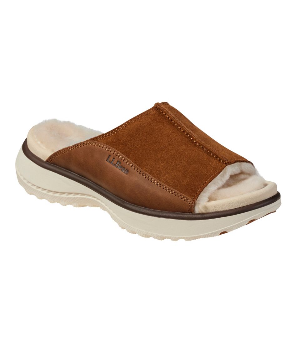Women's Freeport Slides, Shearling-Lined | L.L.Bean Best Seller