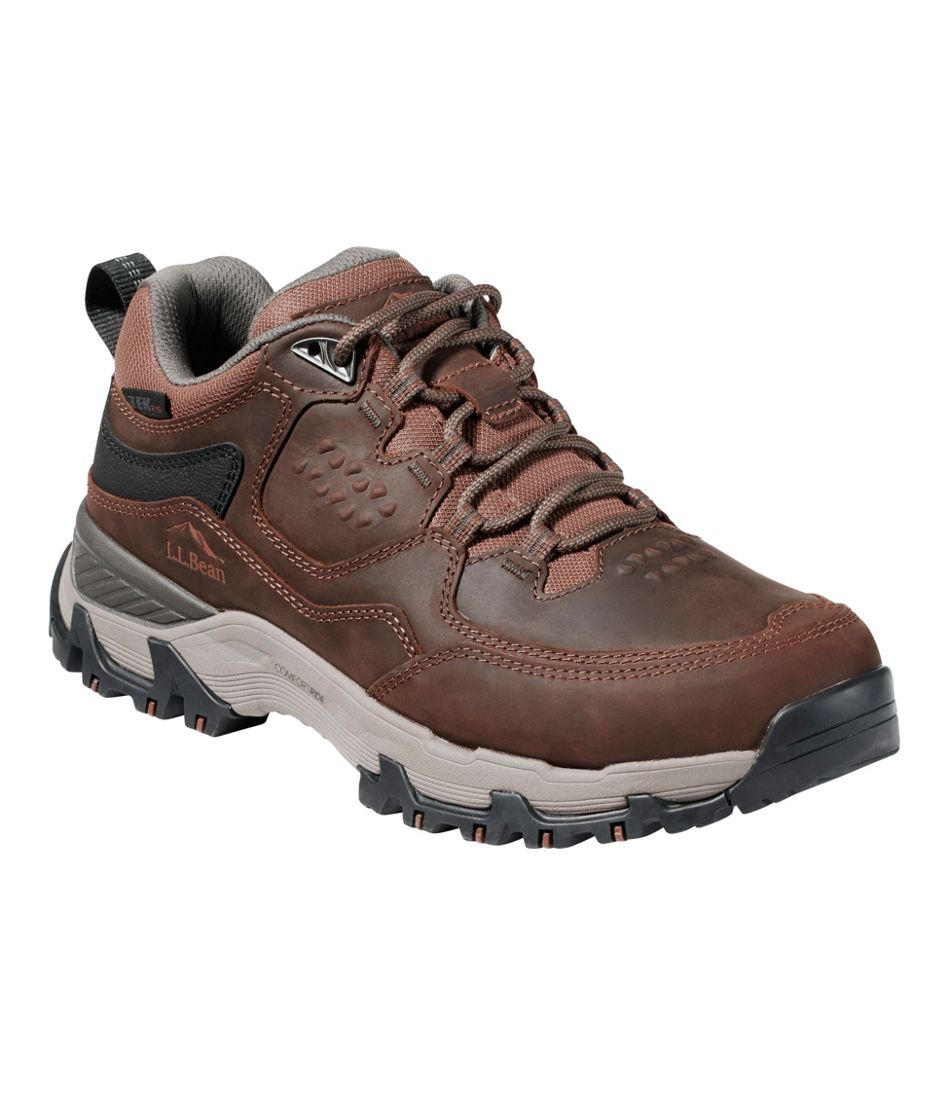 Men's Trail Model X Waterproof Hiking Shoes, Leather | L.L.Bean Signature