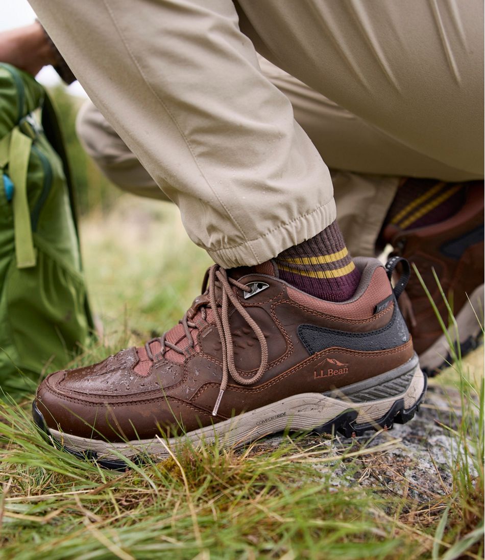 Men's Trail Model X Waterproof Hiking Shoes, Leather | L.L.Bean Signature