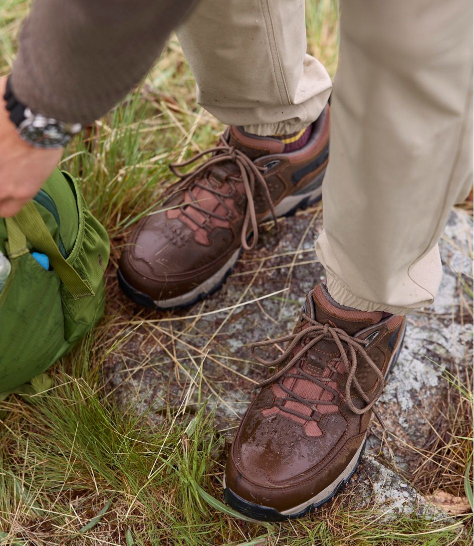 Men's Trail Model X Waterproof Hiking Shoes, Leather | L.L.Bean Signature