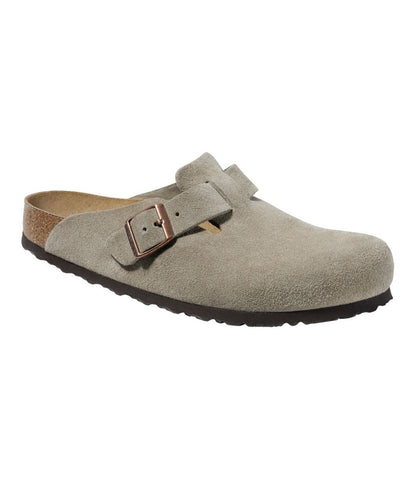Men's Birkenstock Soft Footbed Boston Clogs, Suede | L.L.Bean Featured