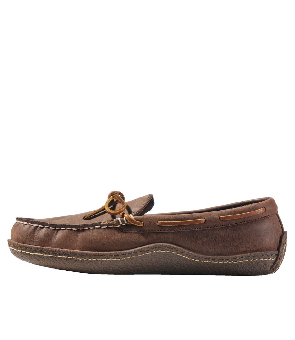 Men's Handsewn Slippers, Flannel-Lined | L.L.Bean Great Value