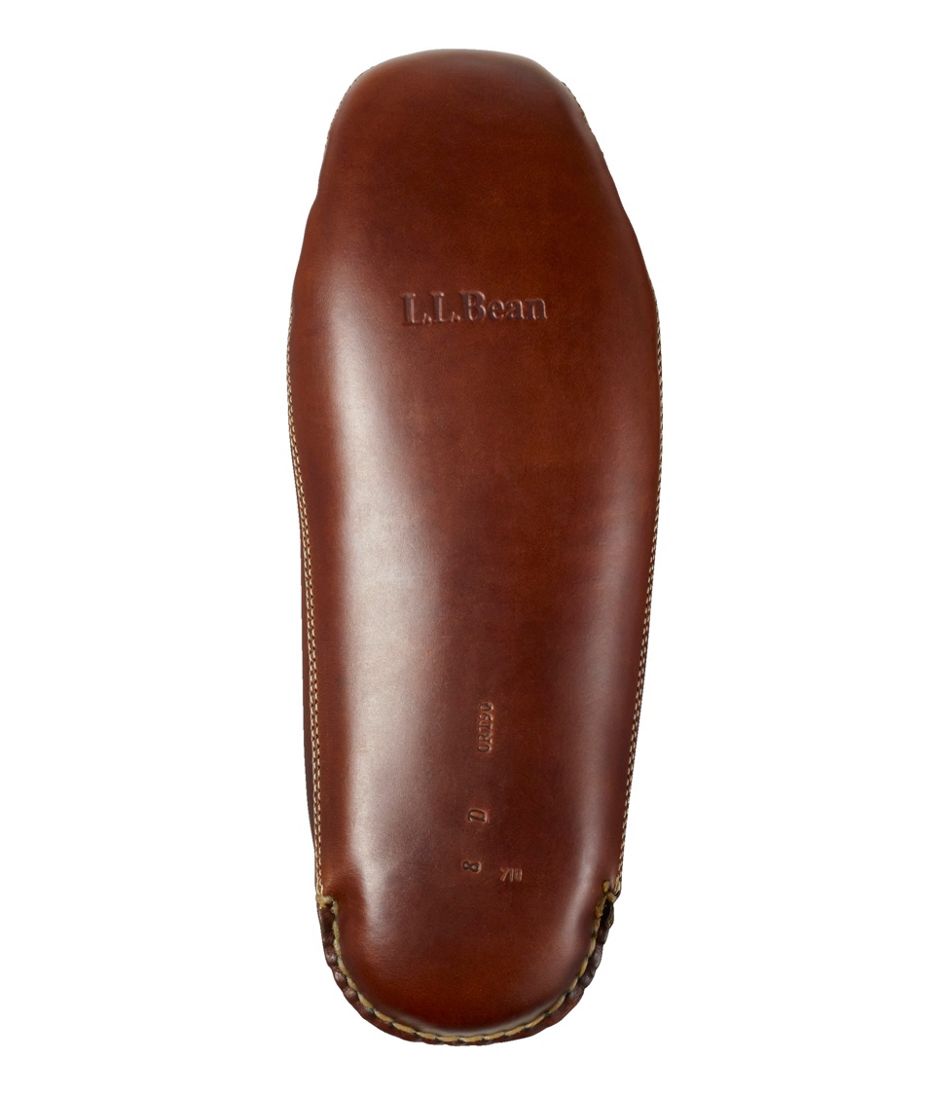 Men's Leather Double-Sole Slippers, Shearling-Lined | L.L.Bean Classic