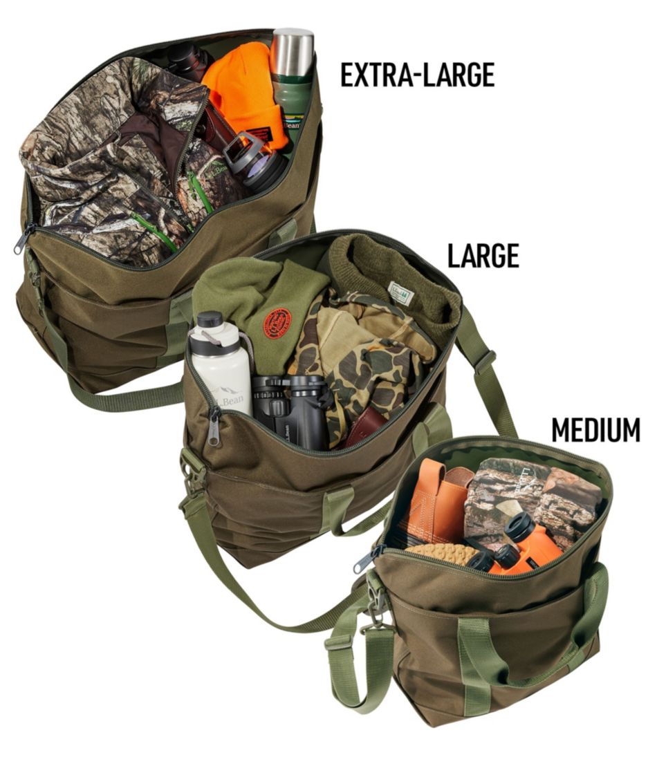 Zip Hunter's Tote Bag With Strap | L.L.Bean Trending