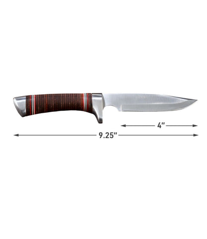 L.L.Bean Stacked Leather Hunting Knife | L.L.Bean Best Seller
