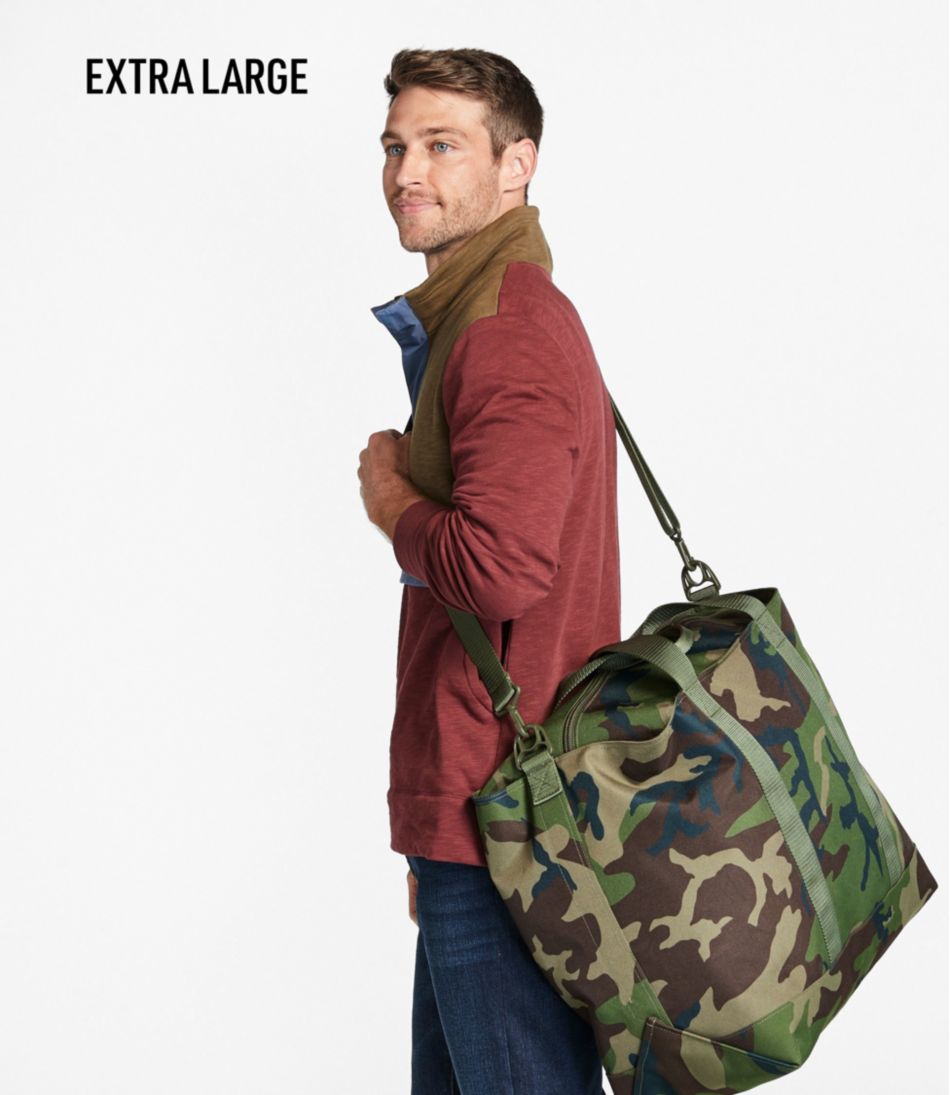 Zip Hunter's Tote Bag With Strap, Camo | L.L.Bean Great Value