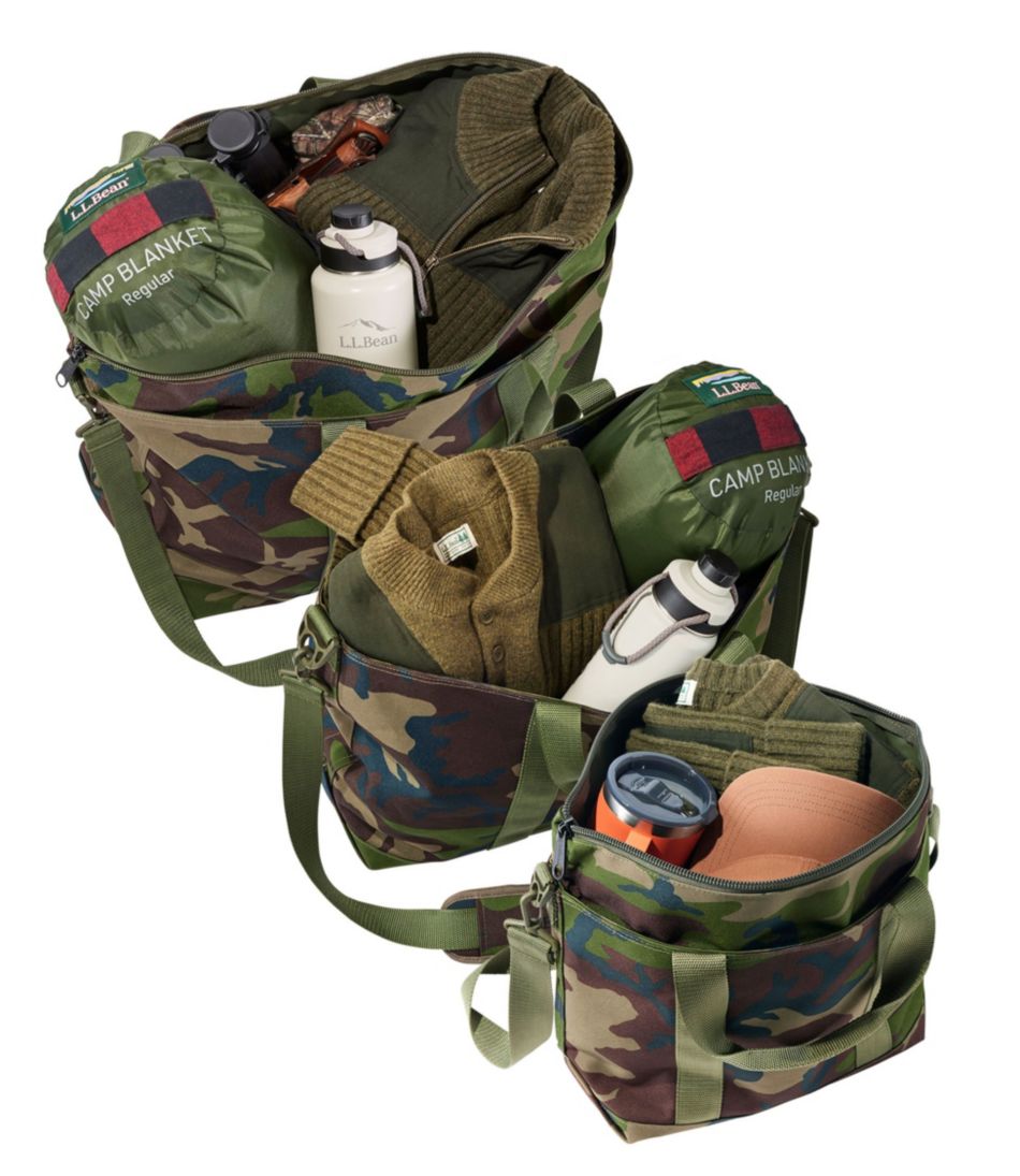 Zip Hunter's Tote Bag With Strap, Camo | L.L.Bean Great Value