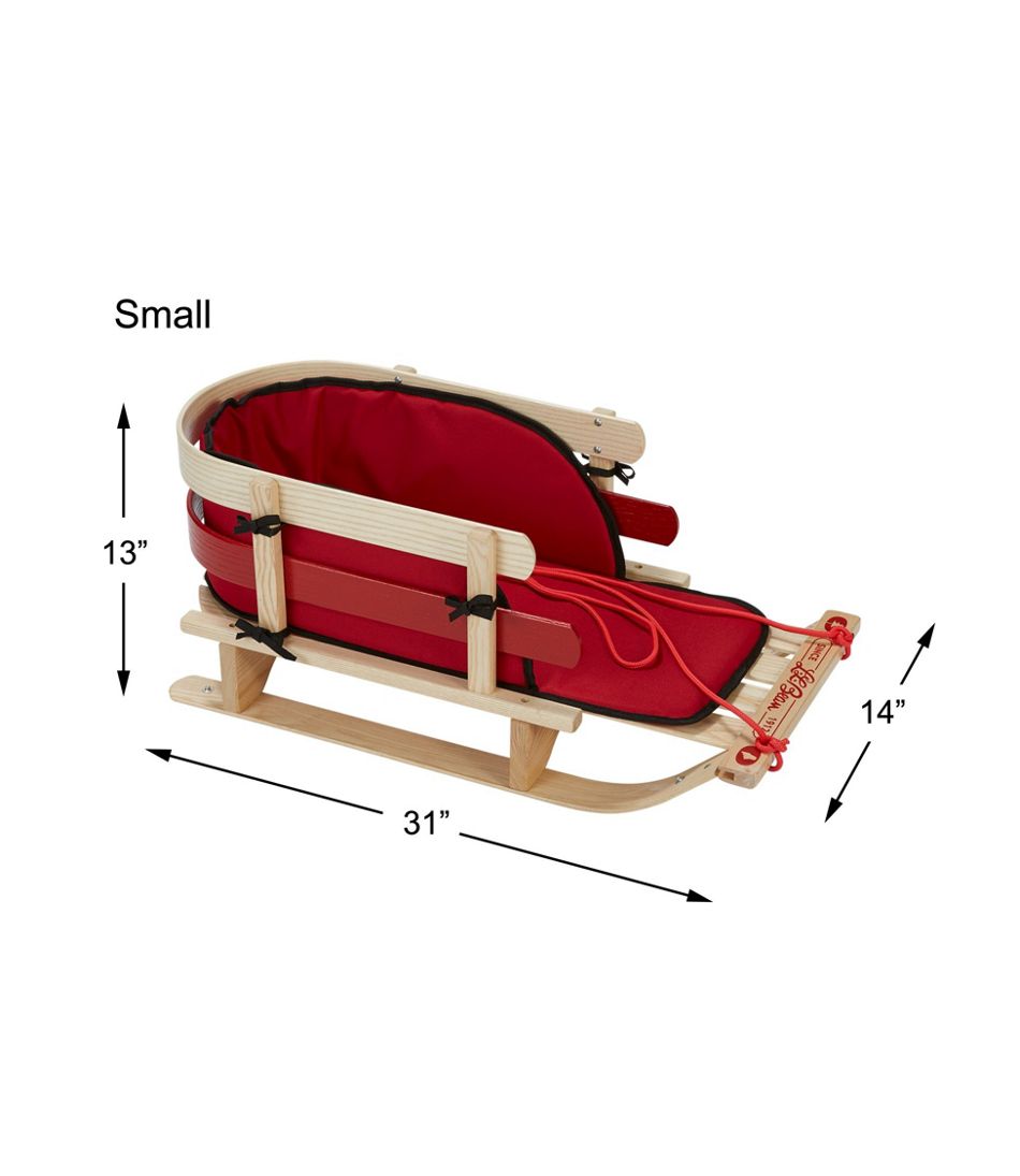 Kids' Pull Sled and Cushion Set | L.L.Bean Everyday