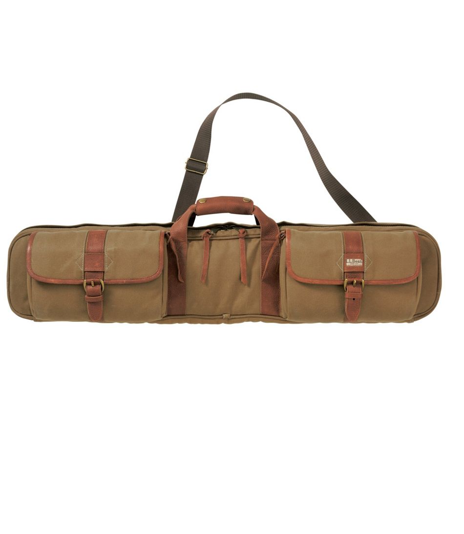 Maine Guide Waxed-Canvas Four-Piece Rod Case | L.L.Bean Signature