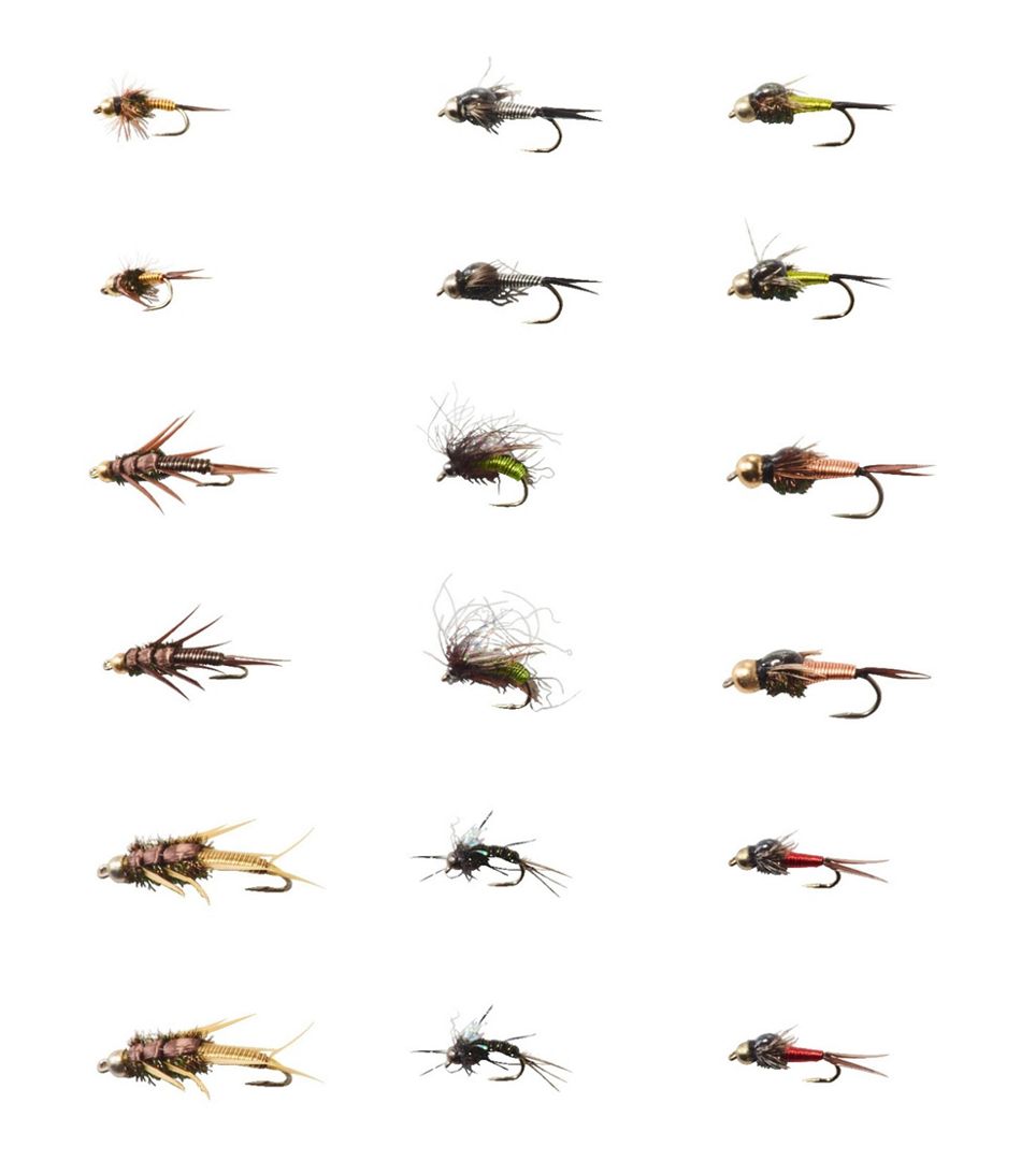 Umpqua 18-Piece Wire Nymph Fly Selection | L.L.Bean Essential