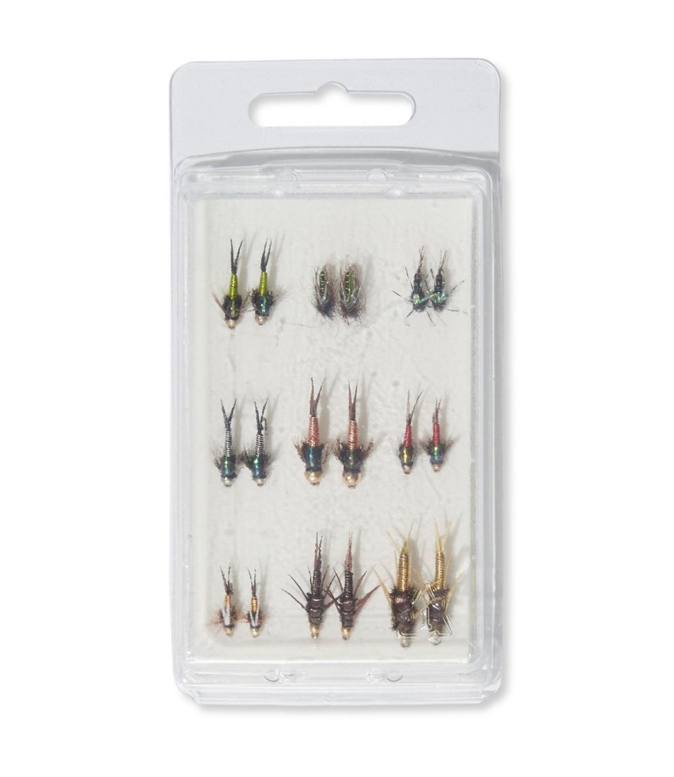 Umpqua 18-Piece Wire Nymph Fly Selection | L.L.Bean Essential